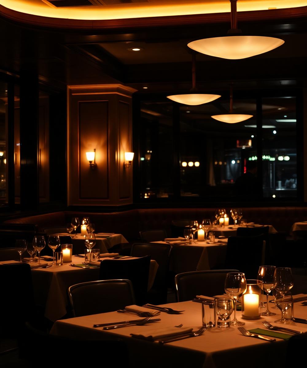 Restaurant interior ambience