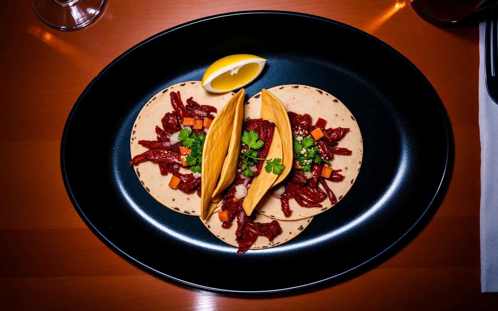 Signature restaurant dish, editorial photography